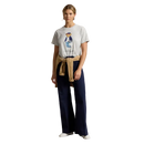 Camiseta malha de algodão