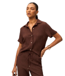 Camisa Texturizada em Viscose
