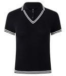 Blusa Polo em Tricô