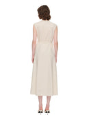 Vestido longo de algodão