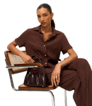Camisa Texturizada em Viscose