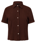 Camisa Texturizada em Viscose