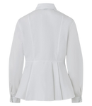 Camisa Peplum em Algodão