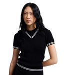 Blusa Polo em Tricô