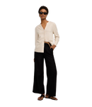 Camisa Viscolinho Gola Padre