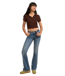 Blusa Polo em Algodão